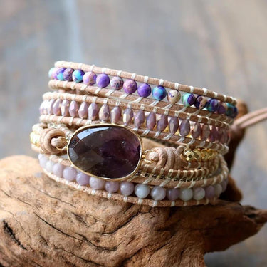 Avenue Of Stars Jasper Wrap Bracelet-Your Soul Place